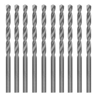 Сверло по металлу, 4.5 мм, полированное, HSS, 10 шт, цилиндрический хвостовик Matrix