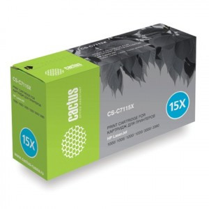 Картридж лазерный CACTUS (CS-C7115XS) для HP LaserJet 1200/3300/3380, ресурс 3500 стр.  362064