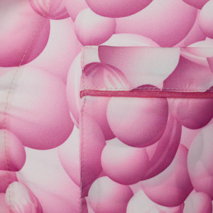 Пижама &quot;Bubbles&quot; pink, унисекс, розовый, разм.one size