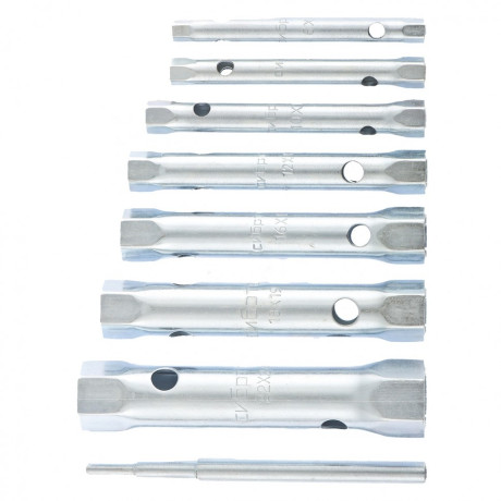 Набор ключей трубчатых торцевых, 8 предметов Сибртех