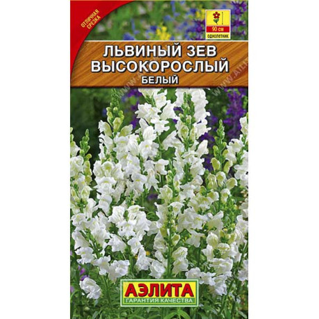 Львиный зев Высокорослый белый Аэлита Ц