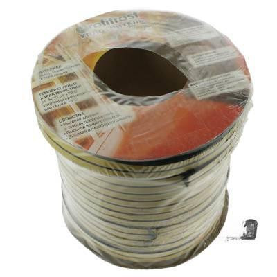 Уплотнитель SD-54 (черный) 50м 12*10мм (D) к/6шт