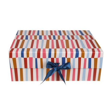 ВСЁГАЗИН Коробка подарочная складная с лентой, 33x25x12 см