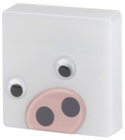 ЭРА ночник св/д детский Свинка NN-631 0.5W пластик, розовый, 220V, фотосенсор NN-631-LS-P