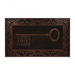 Коврик придверный 45*75 см, медь, "Ключ"  VORTEX