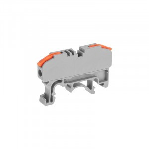 REXANT Клемма СМК 222-421D проходная 1-полюс, крепл на DIN-рейку (0,08-4 мм) (25 шт/уп) 07-6263-1