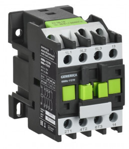 IEK GENERICA контактор КМИе-11210 12А 230В/АС3 1НО KKME11-012-230-10