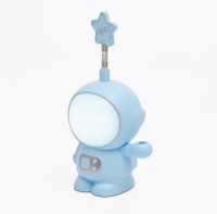 Lumin&#039;arte Ночник св/д 3W детский теплый белый +RGB космонавт голубой 190х90х70мм 2Г TL03