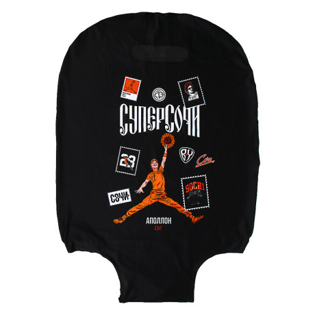 Рыжий Travel Чехол для чемодана 22-25 дюймов, размер М, 2 дизайна