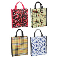 VETTA Сумка хозяйственная &quot;Эмка&quot;, нетканый материал, 30х35х10см, 10л, до 4кг, 4 дизайна