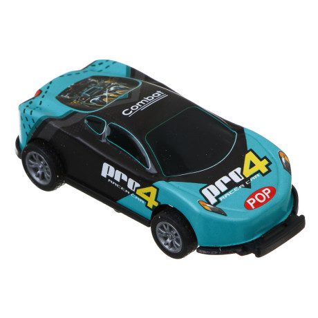 ИГРОЛЕНД Набор Машинка-перевертыш "Оборот 360", 2 шт., металл, 13х16,2х3см, 2 дизайна