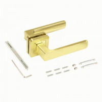 АЛЛЮР АРТ &quot;КОЛОМБО&quot; SB (2370) квадратное основание мат.золото Комплект ручек (20)