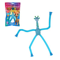 ИГРОЛЕНД Игрушка антистресс Pop tubes &quot;Животные&quot;, 2хAG3, abs, pvc, свет, 18,5х14,5см, 3 дизайна