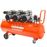 PATRIOT Компрессор поршн.безмасл.WO 100-440,440л/мин,8 бар,2500Вт,100л,быстросъем,&quot;елочка&quot;,525301935