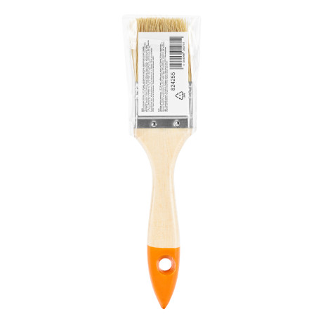 Кисть плоская Slimline 1.5" (38 мм) натуральная щетина, деревянная ручка Sparta