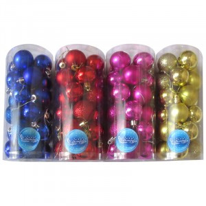 Набор шаров SYCB17-634, 24 шт., 4 см Волшебная страна