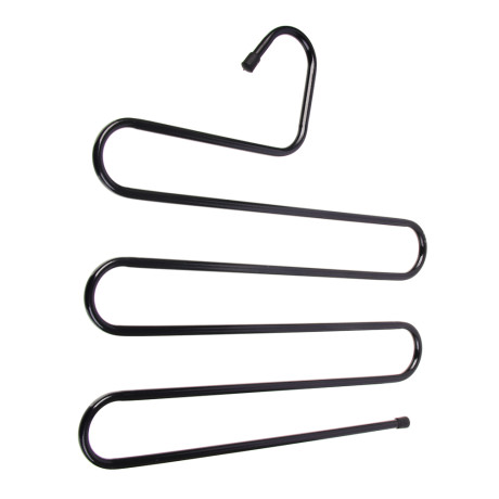 VETTA Вешалка для брюк 34,5x33,5x0,8 см, металл, чёрный