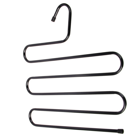 VETTA Вешалка для брюк 34,5x33,5x0,8 см, металл, чёрный