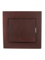 Lezard Мира выкл. СУ 1 кл. 10А вишневый (корпус PC) 701-0601-100