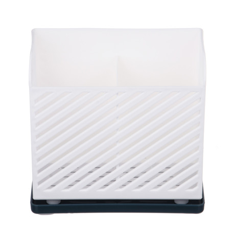 Подставка для столовых приборов тм VETTA, 15х8х14см, полипропилен, цвет белый