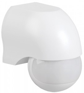 IEK датчик движения ДД 010 бел. наст.-потол. маx 1100Вт уг.обз. 180гр. 10м IP44 LDD10-010-1100-001