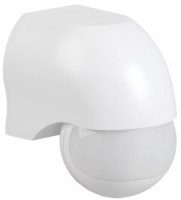 IEK датчик движения ДД 010 бел. наст.-потол. маx 1100Вт уг.обз. 180гр. 10м IP44 LDD10-010-1100-001