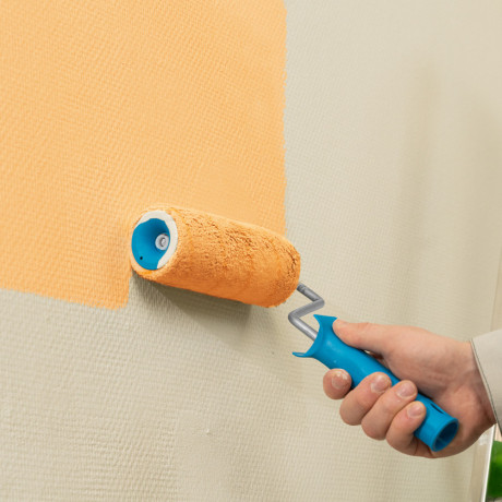 Валик сменный для внутренних работ синтетический, 180 мм, ворс 12 мм, D 48 мм, D ручки 8 мм, полиакрил Matrix