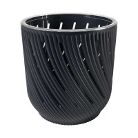 Кашпо Fleurs 2 л Антрацит КШ-3700 х12