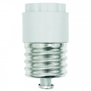 Uniel переходник с цоколя E40 на E27 длинный термопластик LH40-27L