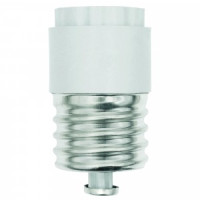 Uniel переходник с цоколя E40 на E27 длинный термопластик LH40-27L