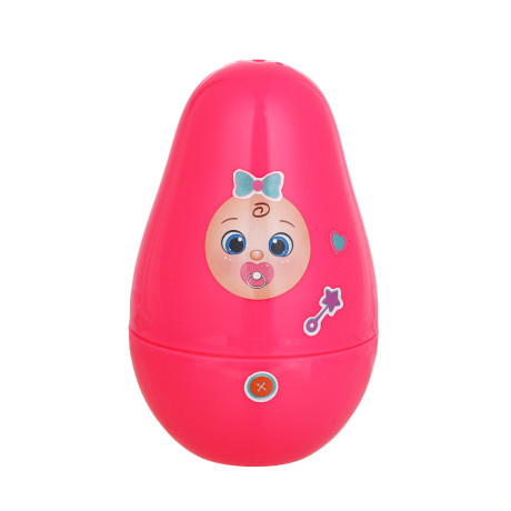 ИГРОЛЕНД Питомец с наклейками в матрешке, PP, 8х8х13 см, 18 диз.