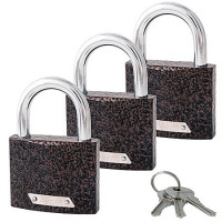 Замок вис PD-01-63-КОМПЛЕКТ AVERS (3 ключа+3 замка)   \4 (16)