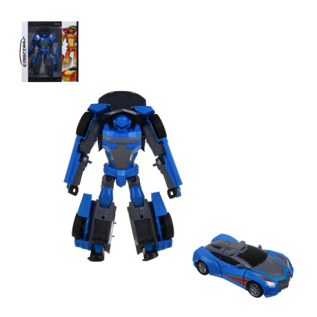 ИГРОЛЕНД Робот трансформирующийся "Спорткар", ABS, 29,5х29,5х9,5, 2 дизайна