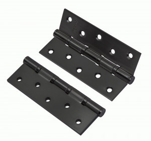 Петля под врезку РЕНЦ 125*75*2,5, 4 подшип. б/колп. черный  IN125-4BB FH B(2шт)