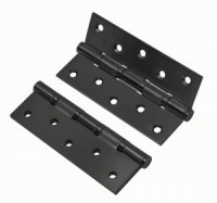 Петля под врезку РЕНЦ 125*75*2,5, 4 подшип. б/колп. черный IN125-4BB FH B(2шт)