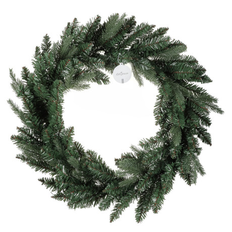 СНОУ БУМ Венок 60 см ПВХ + PE, 26-93