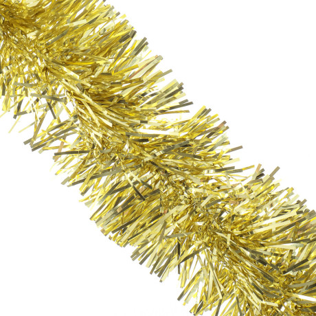 СНОУ БУМ Мишура 5x200см, ПЭТ, золото, 26-317