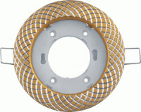 Navigator св-к встр GX53 сетка 110(90)x20 матовый золото-серебро NGX-R11-002-GX53 93073