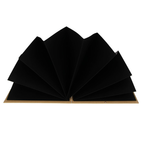 Фотоальбом складной с наклейками-уголками, 34 страницы, 15x21x1,5 см, картон