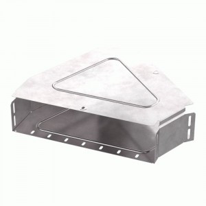 Промрукав Угол горизонтальный 45 градусов с крышкой Стандарт 500х80 PR16.0617