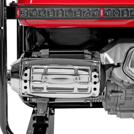 Генератор бензиновый RS-7000, 6 кВт, 230В, ручной стартер MTX