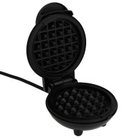 LEBEN Мини-вафельница, 550 Вт, пластик, нерж. сталь, антиприг.покрытие