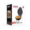 LEBEN Мини-вафельница, 550 Вт, пластик, нерж. сталь, антиприг.покрытие
