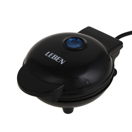 LEBEN Мини-вафельница, 550 Вт, пластик, нерж. сталь, антиприг.покрытие