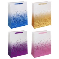 Пакет тм Fntastic подарочный, тиснение, L 32x26x10см, бумага, арт.12, 4 дизайна