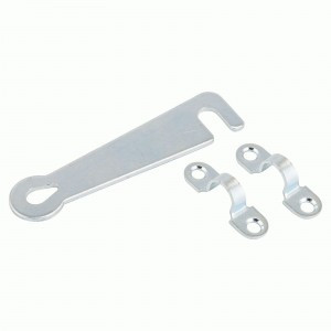 Крючок дверной Кунгур КД-75 цинк б/ш универс. (150,10)