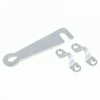 Крючок дверной Кунгур КД-75 цинк б/ш универс. (150,10)