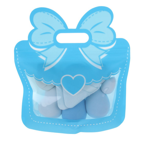 Набор спонжей 12 шт тм ЮНИLOOK, полиуретан, полиэстер, 4 цвета, подар.уп.