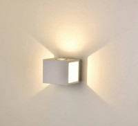 SWG/Design LED LED св-к св/д настенный LW-A0100A-WH-WW Белый 2x5W 3000K 2K