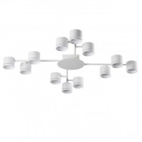 LUMION 8235/12C COMFI LN25 бел., мет. люстра LED GX53 12x10W 220V GARETA